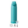 Thermos FJR-720 TQS Vacuum Insulated Sports Bottle, 24.3 fl oz