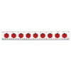 Lady Bug Ladybug Insect 12 Inch Standard and Metric Plastic