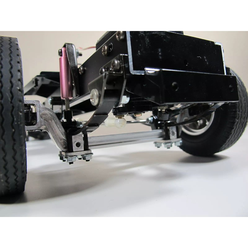 Tamiya Aluminum 1cm Drop Lower Front Axle Upright Tamiya 1/14