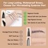Eyebrow Pen for Women - Dual-Ended Microblading Pen with Multi-Prong