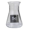 Funny Periodic Table Style Beaker Erlenmeyer Flask Shaped 50ml Shotglass