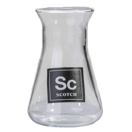 Funny Periodic Table Style Beaker Erlenmeyer Flask Shaped 50ml Shotglass (Scotch)