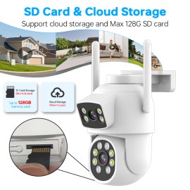 2025 Hot Product Home Security Cctv Camera 4MP 1080P Full Color Night Vision Smart Wireless Wifi Ip CameraNetwork: Wi-Fi, Resolution: 1920P