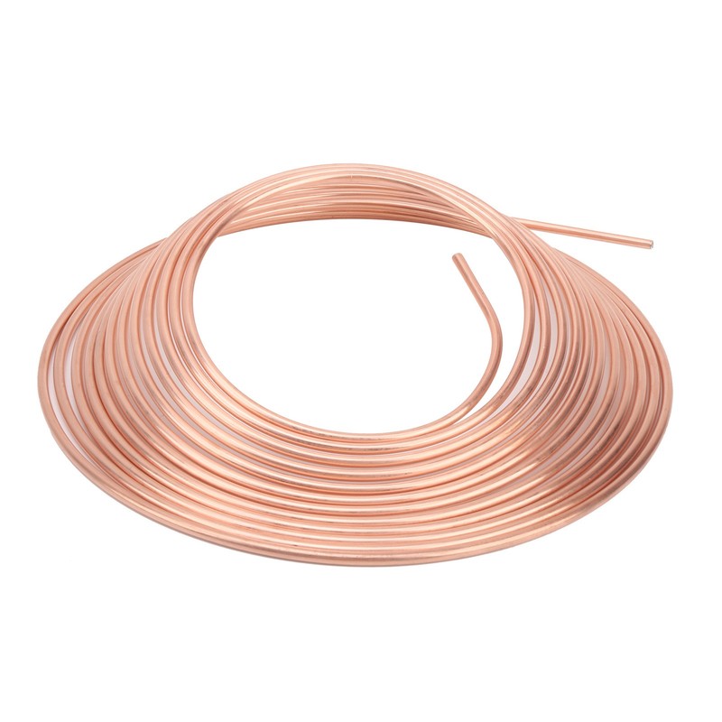 3/16in OD 25ft Copper Nickel Brake Line Tubing Kit Coil