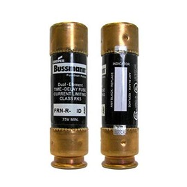 Cooper Bussmann BP/FRN-R-40ID 250-volt Current Limiting Class RK5 Fuse with Fusetron Dual Element and Time Delay, 2 Pack