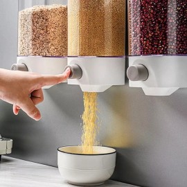 Círculo Dispensador Despachador Semillas Cereales Alimentos Cocina