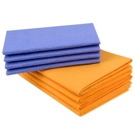 Ezranova 4 pcs Absorbent Cleaning Cloth, Multi-Purpose Cleaning Towel, Ultra Absorbent Super Absorbent Towel Drying Cloth for Home Kitchen，Reusable Non-Scratch Woven Cars Pet