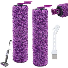 LOriom 3PCS SD201 Roller Brush Replacement Kit for Shark Steam Pickup 3-in -1 Steam Mop(Fit SD200/SD201/SD201C/SD201Q/SD205) - 2 Brush Rolls + 1 Cleaning Tool