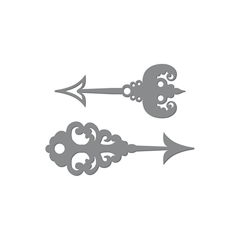 Pessoa Victorian Arrows Die, 6.2 x 2.4 x 0.1 cm,