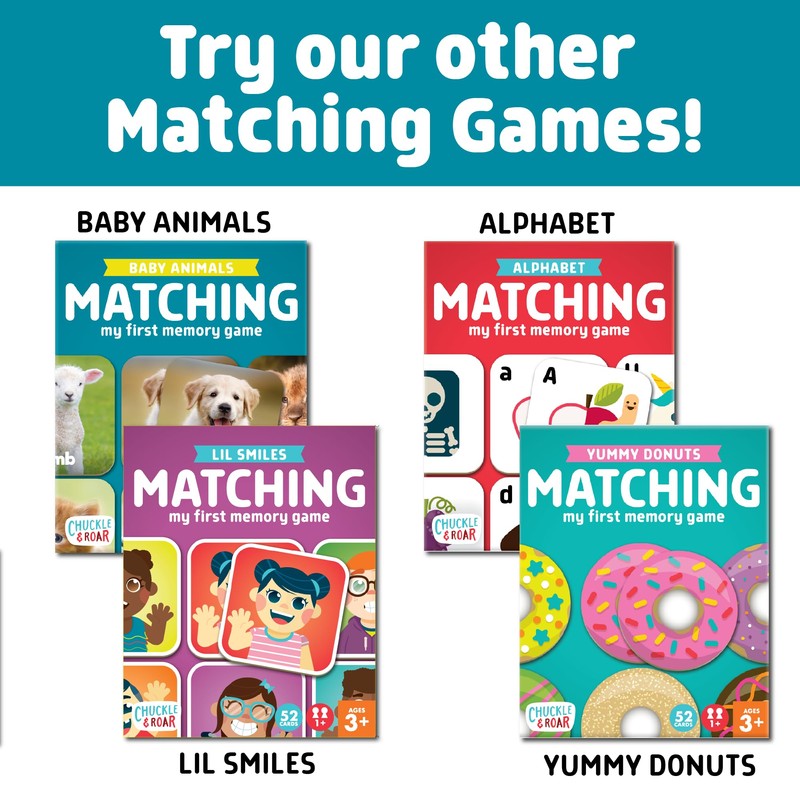 Chuckle & Roar Travel Matching Puzzle and Game Set