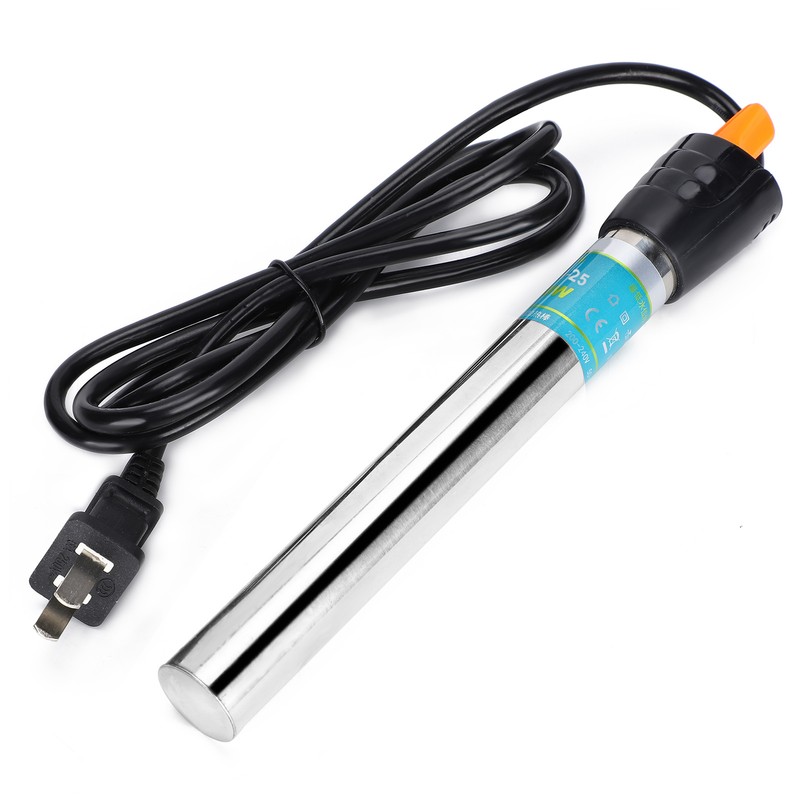 220‑240V Submersible Aquarium Heater Stainless Steel Adjustable Fish Tank Heater25W