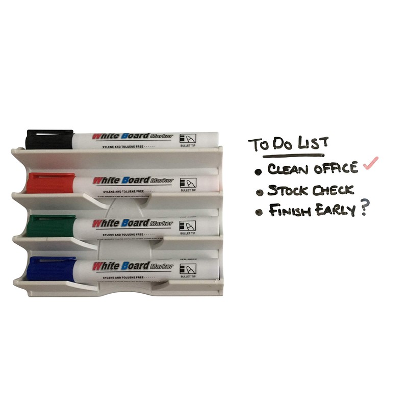 Magnetic Pen Holder and Whiteboard Markers Dry Wipe Pens Markers