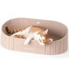 FUKUMARU Cat Scratcher, 24 Inch Sofa Shape Cat Scratching Bed,
