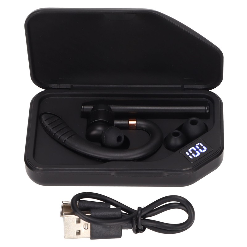 K3 Business Bluetooth Earphone Noise Reduction Single Ear Wrap Around