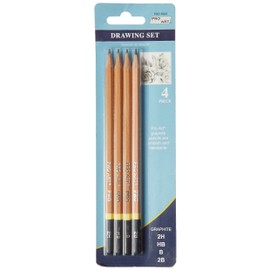 Pro Art Drawing Pencils 4/Pkg, 2H, HB, B & 2B