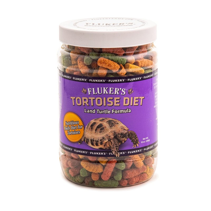 Fluker's Tortoise Diet, Large Pellet Food - Land Turtle Formula,