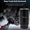 Harmonic Balancer Socket Tool 77080 for Honda 19mm Crank Bolt