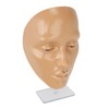 Makeup Practice Face Board 5D Silicone Mannequin Face for Eyes
