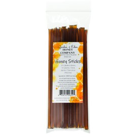 Garden of Eden Pure Honey Sticks (25 Count) – Natural Tea & Coffee Sweetener Straws – Single Serve Easter Basket Gift Pack – Non-GMO Sugar Replacement