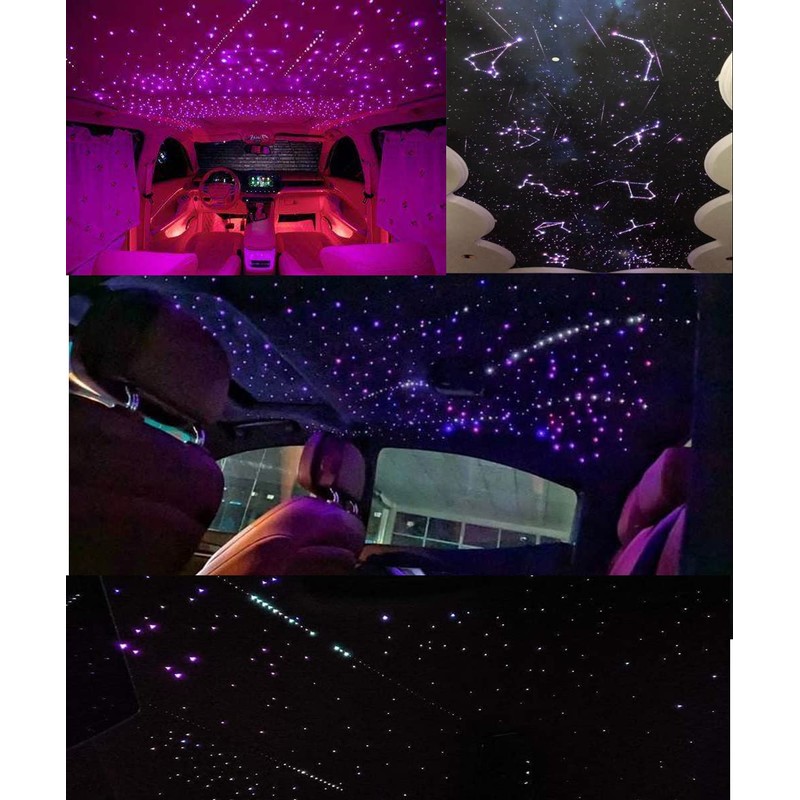 AKEPO 10W Shooting Star+Twinkle Fiber Optic Lights Kit, Car Home