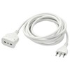5 Metre Linear Double Pole Extension Lead with 16A-10A Plug
