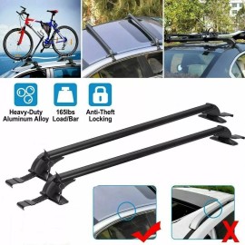 KEEPDESN For Hyundai Veloster 43.3" Car Top Roof Rack Cross Bar Luggage Carrier With Lock