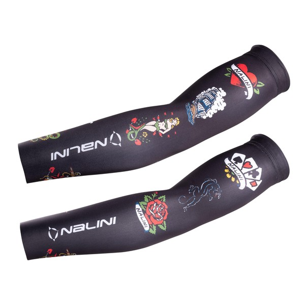 Nalini Funny Arms Armwärmer, Schwarz, S-M