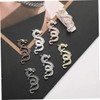 WOONEKY Chinese Style Nail Charms Set 3D Dragon Charm DIY