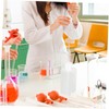 MAGICLULU 6pcs Refillable Squeeze Wash Bottles with Clear Scale and