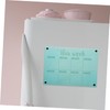 jojofuny Acrylic Magnetic Weekly Planner Board Erasable Message Board for