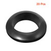sourcing map Wire Protector Oil Resistant Rubber Grommet 30 mm