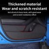 LUNQIN Car Door Anti Kick Pad for Subaru Crosstrek Accessories