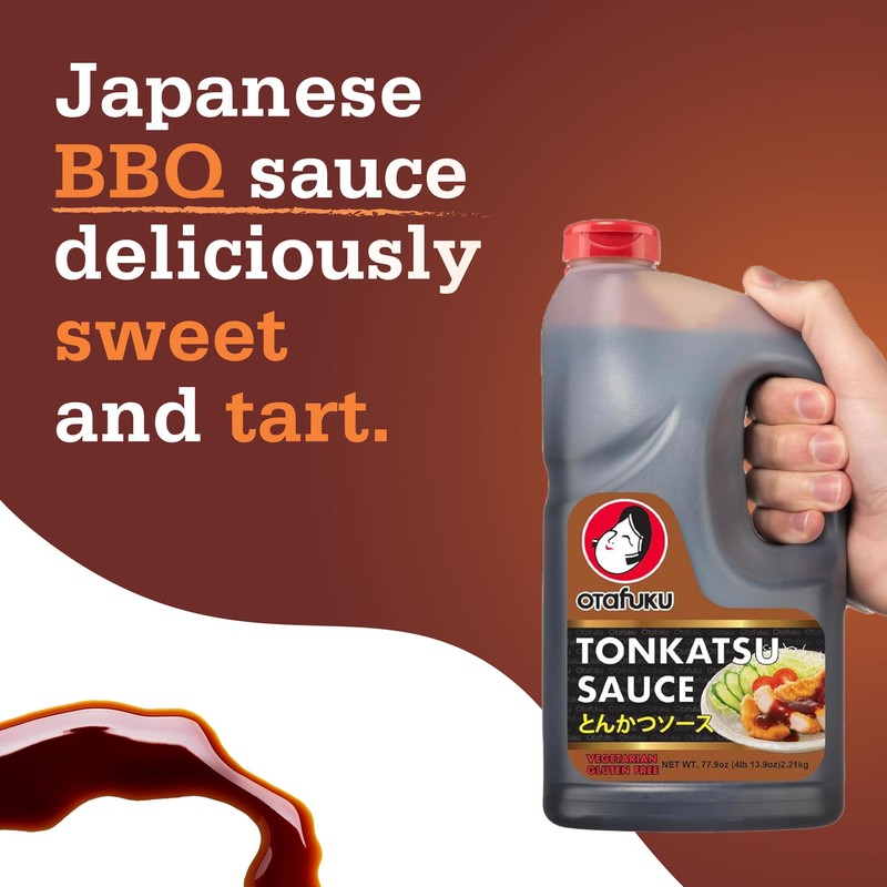 Otafuku Tonkatsu Sauce for Japanese Pork Cutlets, Restaurant Bulk Size