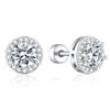 Onnzin Hypoallergenic Titanium Earrings for Sensitive Ears,Implant Grade Titanium Cubic