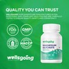 Wellsgoing Magnesium Glycinate Supplement, Chelated Magnesium for Muscle, Nerve &