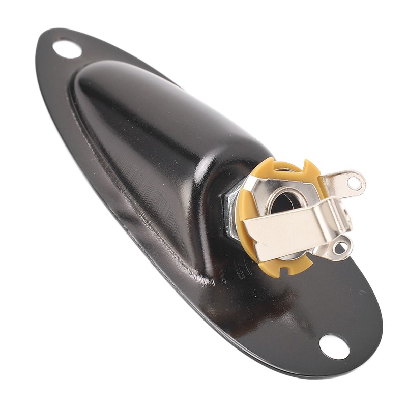 Guitar Input Jack Boat Style 6.35mm Metal Electric Guitar Input