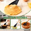 2 Pcs Cooking Spoon for Nonstick Cookwares, Cedar and Ash