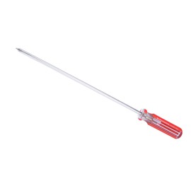 CoCud Phillips Screwdriver, #1 Cross Head 8" CR-V Steel Round Shaft, Magnetic Tip Crystal Handle - (Applications: for Automotive/Home Appliances Repair)