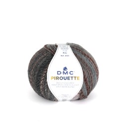 DMC - Pirouette yarn warm and soft | ideal for all types of clothes | 200g, 500m, 10 colours