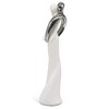 FeinKnick Harmonious Pair in Silver – Modern Sculpture 28 cm