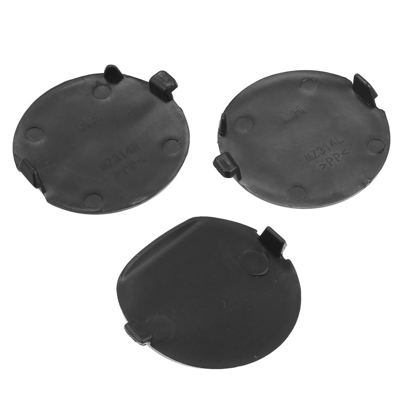 A ABSOPRO Pack of 3 Car Front Rear Bumper Tow