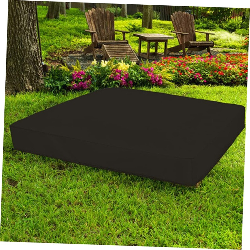 Mipcase Cover with Drawstring Durable Square Pool Canopy UV Resistant