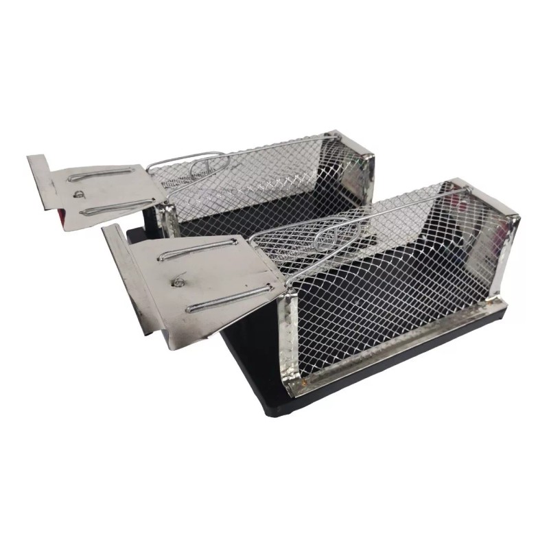 Jal 3 Ratoneras Tipo Jaula Trampa Raton Rata 24cm