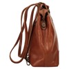 piké 017290 Women's Genuine Leather Backpack Shopper | Made in