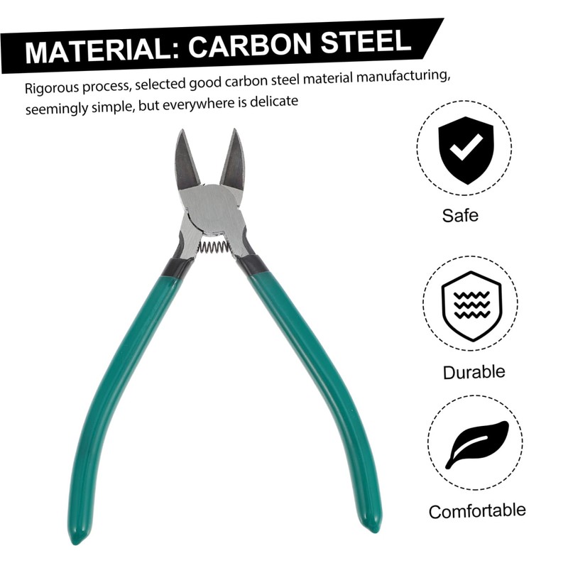 IWOWHERO Precision Side Cutters Sharp Nose Pliers for Electrical Repair