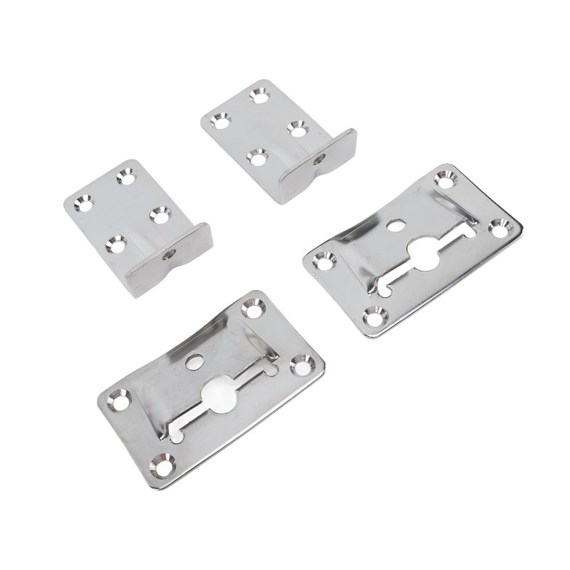 Removable Stainless Steel Caravan 1 Pair Desktop Removable Table Bracket