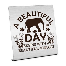 Inspirational Quotes Desk Decor Gifts for Friend Motivational Gift for Women Encouragement Gifts for Women Men Positive Mindset Gift Cheer Up Gifts for Coworker Christmas Birthday Gift for Sister