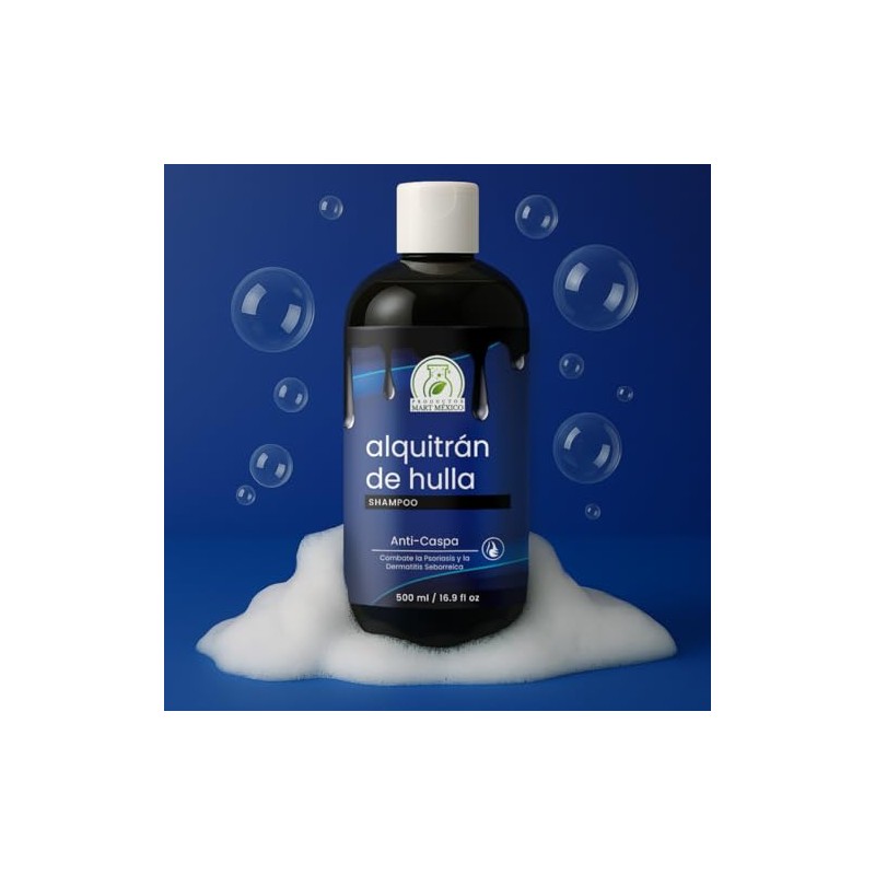 Shampoo Alquitrán De Hulla Anti-Caspa 500 Ml Productos Mart Mexico