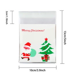 Axgo - Bolsas de celofán Autoadhesivas para Galletas (100 Unidades, 10 x 10 cm), diseño de Copos de Nieve, Color Rosa