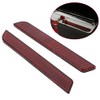TCMT Red Reflector Latch Covers Hard Saddlebag Visibility Fits For
